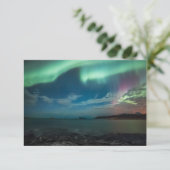Northern Lights Norwegen Card (Stehend Vorderseite)