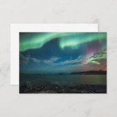 Northern Lights Norwegen Card (Vorne/Hinten)