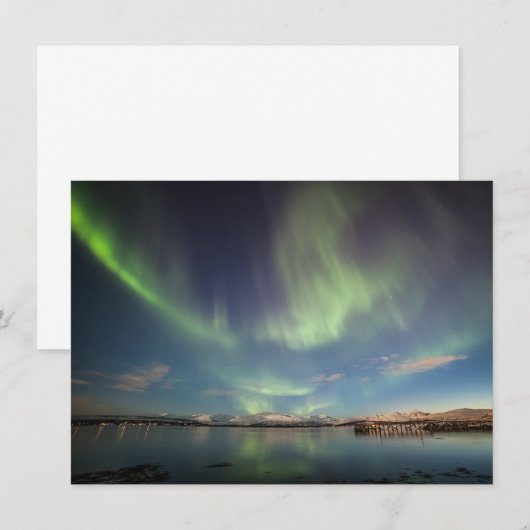Northern Lights Norwegen Card (Vorne/Hinten)