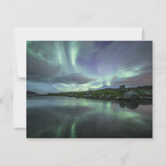 Northern Lights Norwegen Cards (Vorderseite)