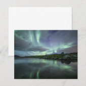 Northern Lights Norwegen Cards (Vorne/Hinten)