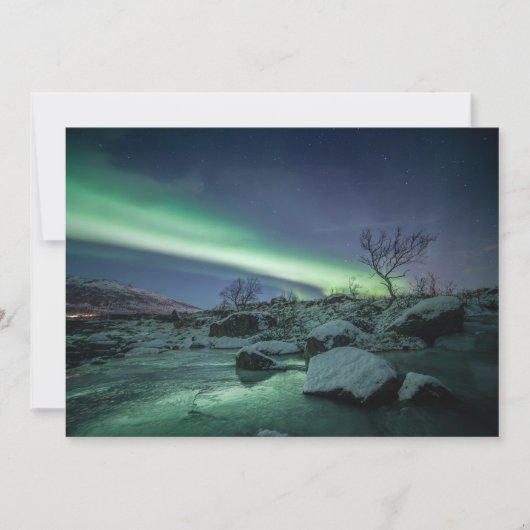 Northern Lights Norwegen Cards (Vorderseite)