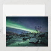 Northern Lights Norwegen Cards (Vorne/Hinten)