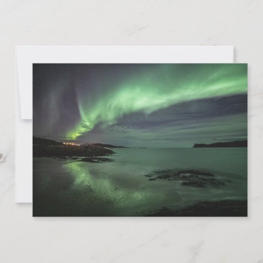 Northern Lights Norwegen Cards (Vorderseite)