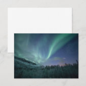 Northern Lights Norwegen Cards (Vorne/Hinten)