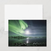 Northern Lights Norwegen Cards (Vorne/Hinten)