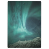 Northern Lights Norwegen Clipboard Klemmbrett (Rückseite)