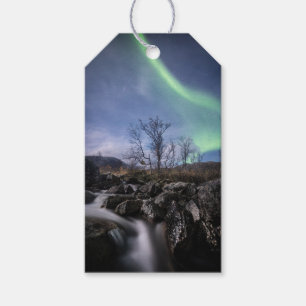 Northern Lights Norwegen Gift Tags Geschenkanhänger