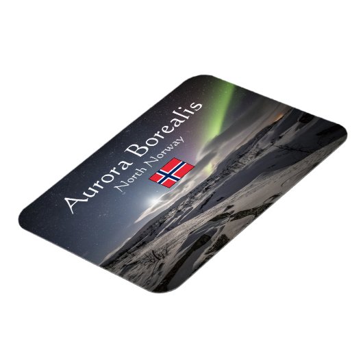 Northern Lights Norwegen Magnet (Linke Seite)
