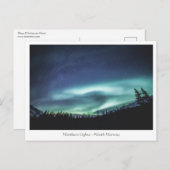 Northern Lights Norwegen Postcard Postkarte (Vorne/Hinten)