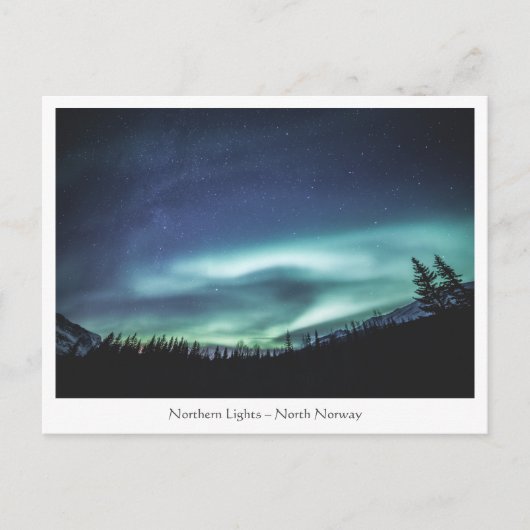 Northern Lights Norwegen Postcard Postkarte (Vorderseite)