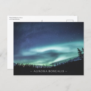 Northern Lights Norwegen Postcard Postkarte