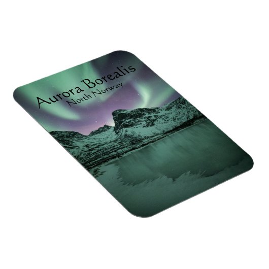 Northern Lights Norwegen Souvenir Magnet (Rechte Seite)