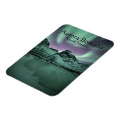 Northern Lights Norwegen Souvenir Magnet (Linke Seite)