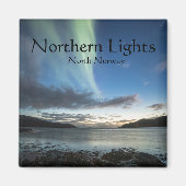 Northern Lights Norwegen Souvenir Magnet (Vorne)