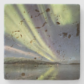 Northern Lights Norwegen Stone Untersetzer (Vorderseite)