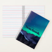 Northern Lights-Notebook Notizblock (Innen)