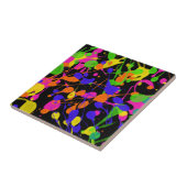 Northern Lights Paint Spritzer Fliese (Seite)