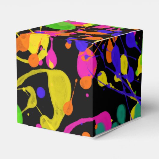 Northern Lights Paint Spritzer Geschenkschachtel (Rückseite)