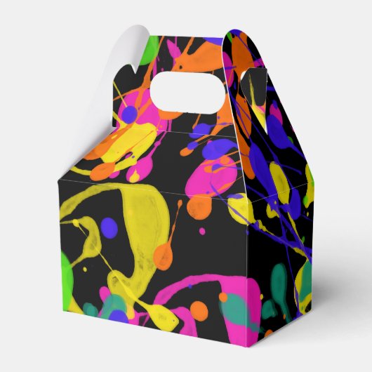 Northern Lights Paint Spritzer Geschenkschachtel (Rückseite)