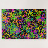 Northern Lights Paint Spritzer Puzzle (Horizontal)