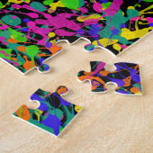 Northern Lights Paint Spritzer Puzzle (Seite)