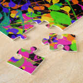 Northern Lights Paint Spritzer Puzzle (Seite)