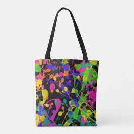 Northern Lights Paint Spritzer Tasche