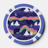 Northern Lights Poker Chips (Rückseite)
