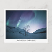 Northern Lights Postcard Postkarte (Vorderseite)