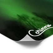 Northern Lights - Poster (Ecke)