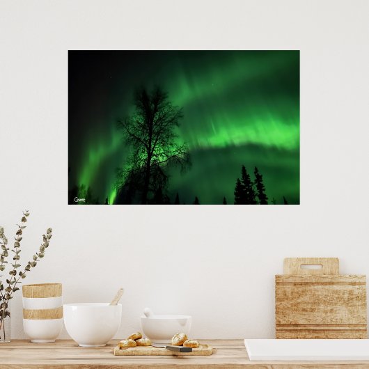 Northern Lights - Poster (Küche)