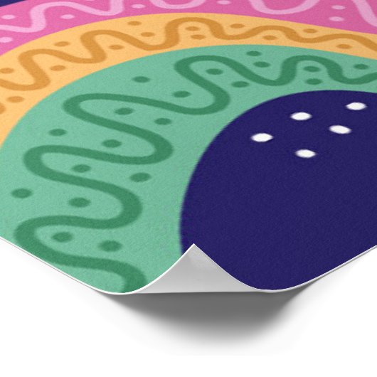 Northern Lights Poster (Ecke)