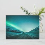 Northern Lights Road Card (Stehend Vorderseite)