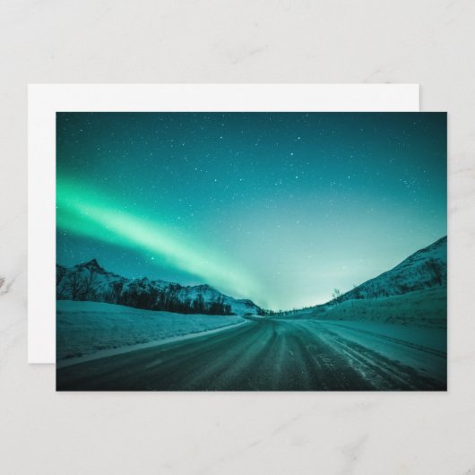 Northern Lights Road Card (Vorne/Hinten)