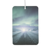 Northern Lights Road Finnland Autolufterfrischer (Vorderseite)