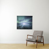 Northern Lights Road Wandteppich (Beispiel (Horizontal))