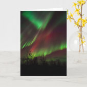 Northern Lights | Scandinavia, Iceland Karte (Gelbe Blume)