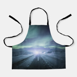 Northern Lights Scenic Road  Schürze