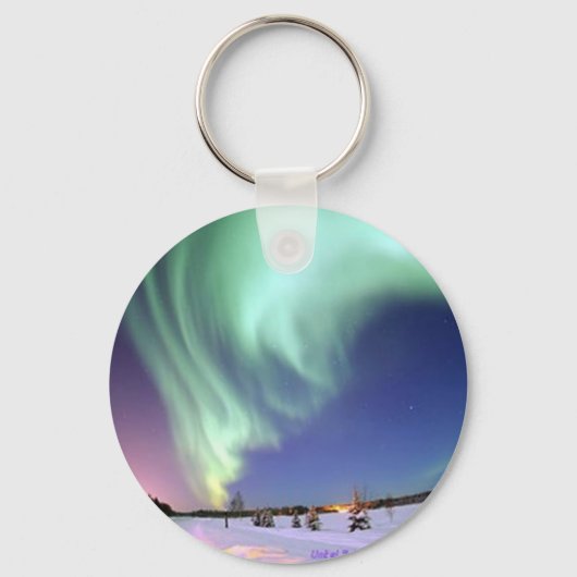 Northern Lights Schlüsselanhänger (Vorderseite)