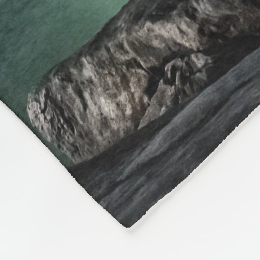 Northern Lights Senja Fleecedecke (Ecke)