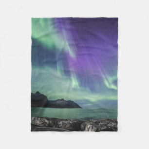Northern Lights Senja Fleecedecke