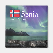 Northern Lights Senja Magnet (Vorne)
