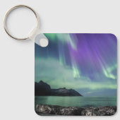 Northern Lights Senja Schlüsselanhänger (Vorderseite)