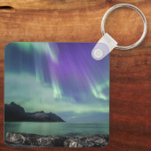 Northern Lights Senja Schlüsselanhänger (Rückseite)