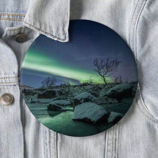 Northern Lights Sky Button (Beispiel)