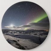 Northern Lights Sky Button (Vorderseite)