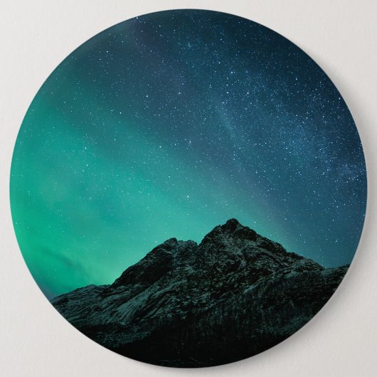 Northern Lights Sky Button (Vorderseite)