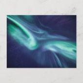 Northern Lights Sky Feiertagspostkarte (Vorderseite)