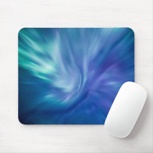 Northern Lights Sky Mousepad (Mit Mouse)